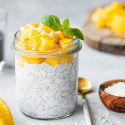 Coconut Mango Escape at Flourish Health & Wellness in Howard City, MI